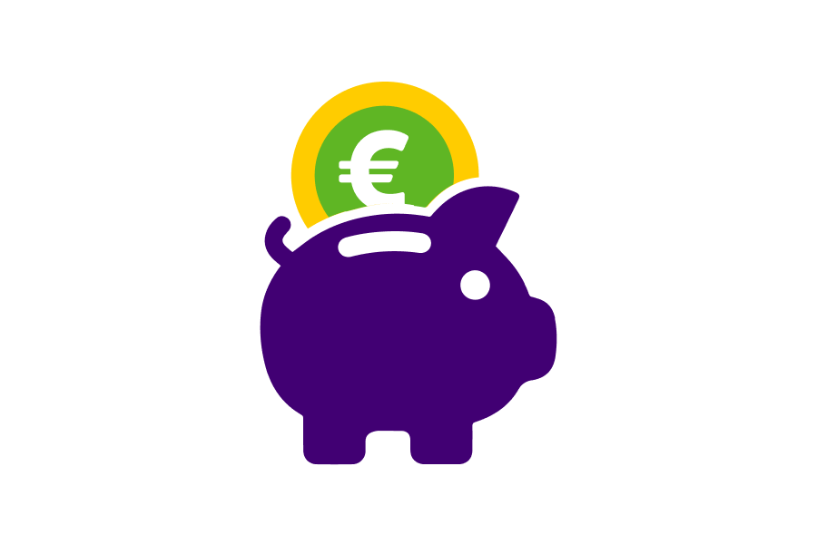 icon piggy bank