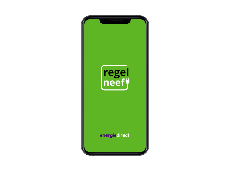 Regelneef app op de mobiele telefoon